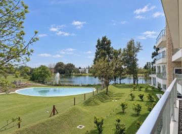 Departamento · 73m² · 3 Ambientes · 1 Cochera · Departamento en Alquiler 3 Ambientes en Lagunitas en Nordelta con Vistas a La Laguna y Al Jardín