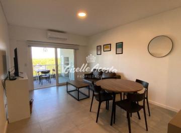 Departamento de 2 ambientes, Costa Esmeralda · Venta Departamento 1 Dormitorio Edificio Par Al Golf 19 Lda. Losa Radiante - Cochera - Pileta In/out