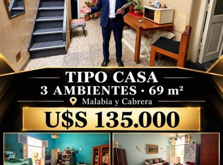 PH · 68m² · 3 Ambientes