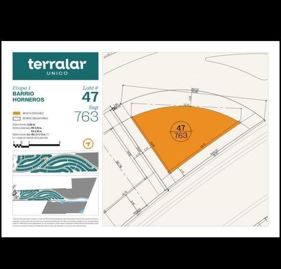 Terreno · 763m²