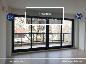 Departamento de 1 ambiente, Palermo · Fantástico Ambiente Único Super Divisible!