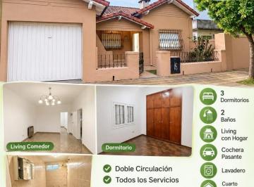 Casa · 180m² · 4 Ambientes · 2 Cocheras · Alquiler Casa San Miguel Cochera