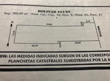 Terreno · 800m² · Venta Terreno/ Lote Monserrat