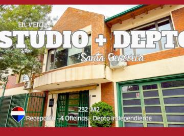 Oficina comercial · 215m² · 1 Cochera · Venta Oficinas + Depto 1 Dormitorio Pb