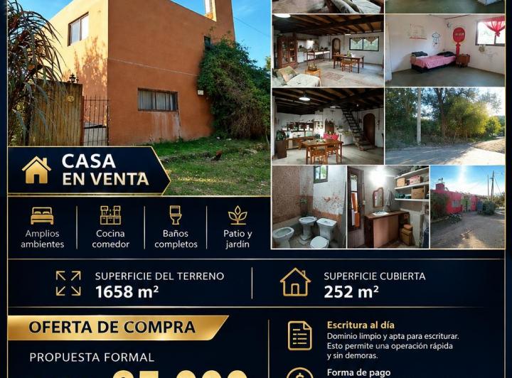 Casa · 252m² · 6 Ambientes