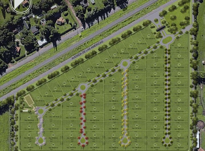 Terreno · 885m²