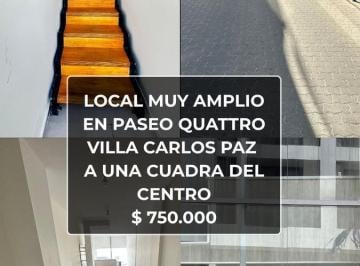 Local comercial · 60m² · 3 Ambientes · Local en Villa Carlos Paz