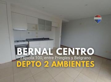 Departamento · 40m² · 2 Ambientes · Venta Depato 2 Amb Zapiola 103 Centro Bernal