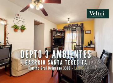 Departamento · 56m² · 3 Ambientes · Venta Depto 3 Ambientes con Cochera - Lanus Este