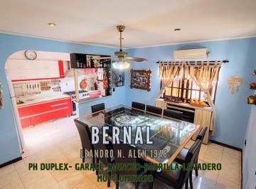 Casa · 73m² · 3 Ambientes · 1 Cochera · Venta PH Duplex 3 Amb. Bernal Oeste Garaje Quincho