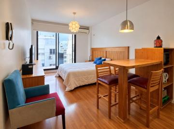 Departamento · 25m² · 1 Ambiente · Alquiler Monoambiente Amoblado Balcón Caballito