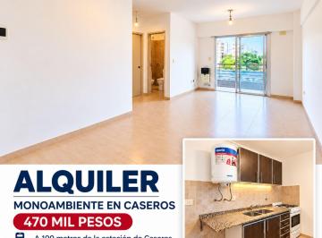 Departamento · 32m² · 1 Ambiente · Alquiler Mono Caseros Centro Balcón Vista Abierta!