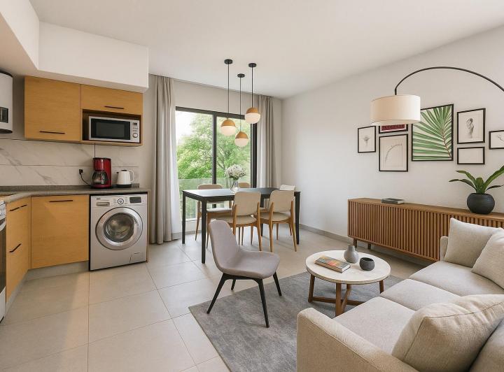 Departamento · 63m² · 3 Ambientes · 1 Cochera