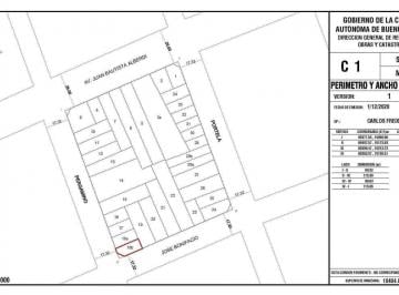 Terreno , Floresta · Excelente Terreno en Esquina en Floresta – C. A. b. A.