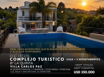 Hotel · 508m² · 15 Ambientes · 1 Cochera · Venta Complejo de Viviendas con Renta en Villa Carlos Paz
