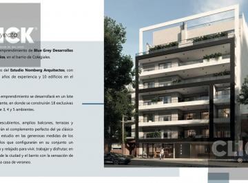 Departamento · 160m² · 5 Ambientes · Venta - Colegiales - Departamento 5 Ambientes Tipo Casa con Jardín Único a Estrenar
