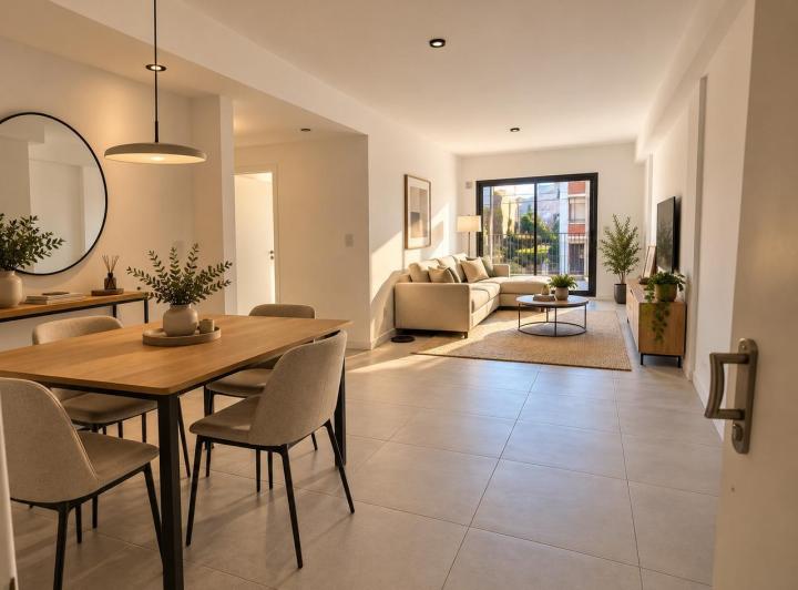 Departamento · 94m² · 4 Ambientes · 1 Cochera