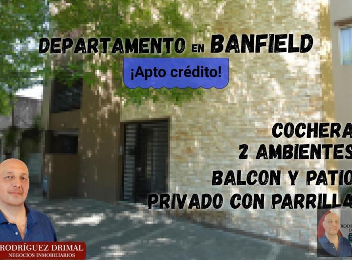 Departamento · 40m² · 2 Ambientes · 1 Cochera