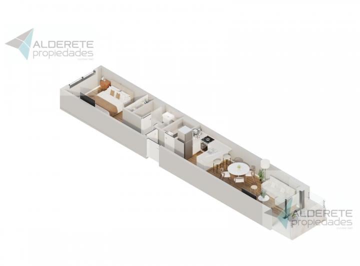 Departamento · 44m² · 2 Ambientes