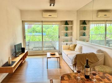Departamento de 2 ambientes, Palermo · Casa Adosada en Distrito Arcos: Apartamento de 1 Dormitorio con Balcón Ajardinado, Piscina y Segurid