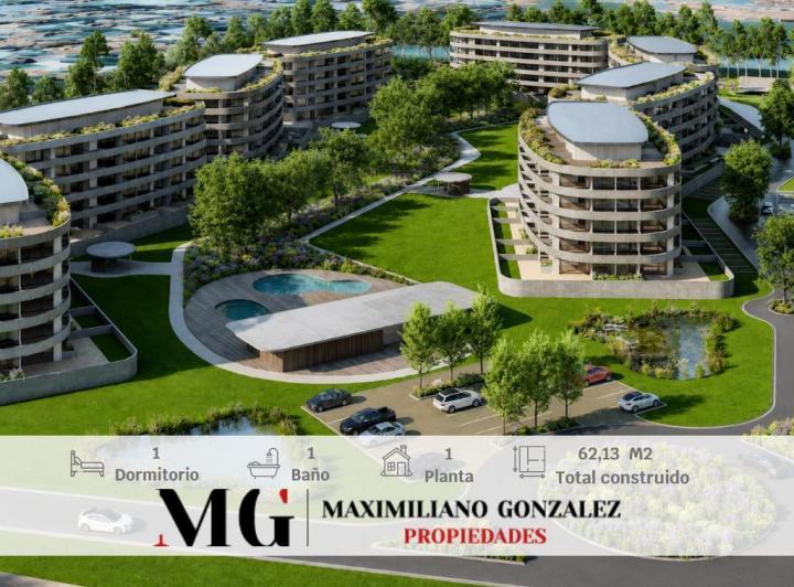 Departamento · 55m² · 2 Ambientes · 1 Cochera