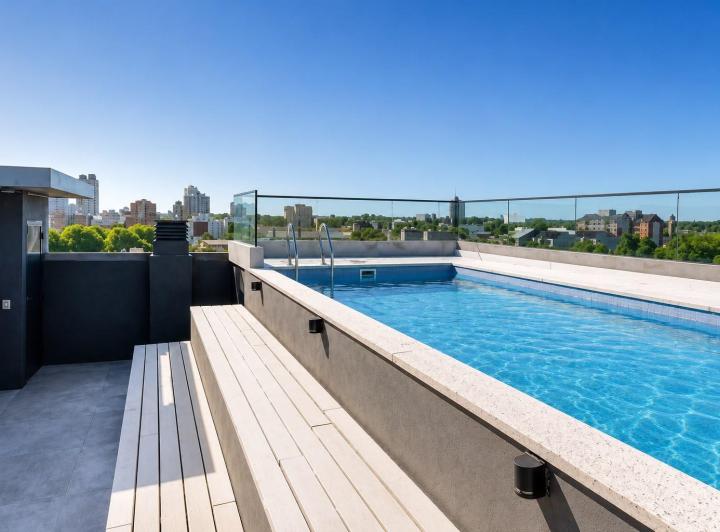 Departamento · 56m² · 2 Ambientes · 1 Cochera