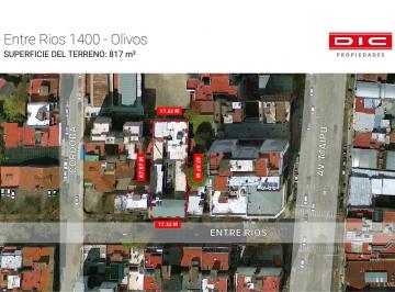 Terreno · 780m² · Casa en Olivos - Vias/maipu
