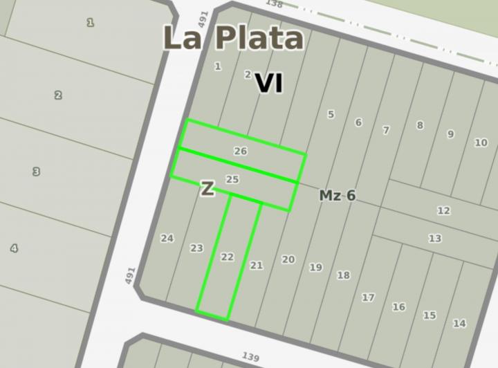 Terreno · 425m²