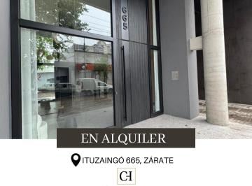 Departamento de 2 ambientes, Zárate · Alquiler Depto 2 Ambientes. Ituzaingo 665, Zárate