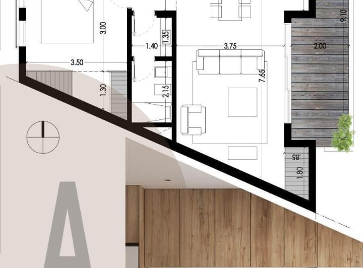 Departamento · 90m² · 3 Ambientes · 1 Cochera