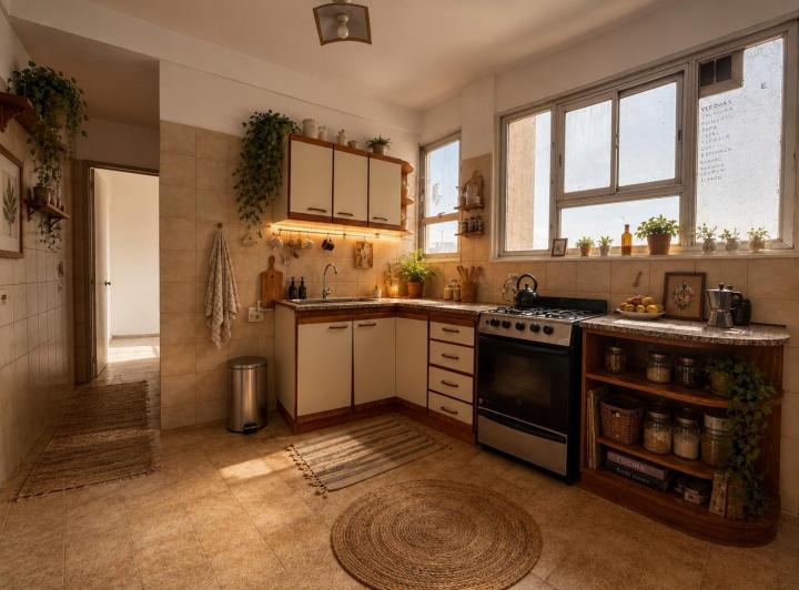 Departamento · 120m² · 4 Ambientes · 1 Cochera