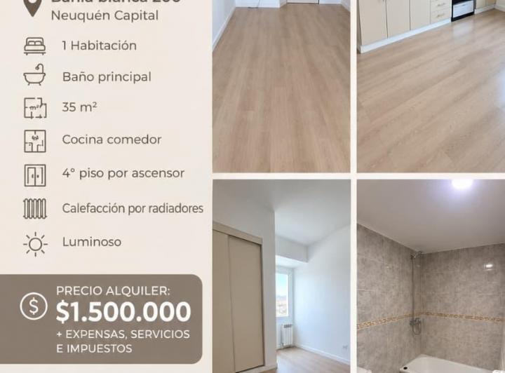 Departamento · 35m² · 2 Ambientes