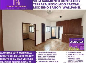 Casa de 3 ambientes, Morón · Casa de 3 Amb en Alquiler en Villa Sarmiento a 100 m Colegio Ward