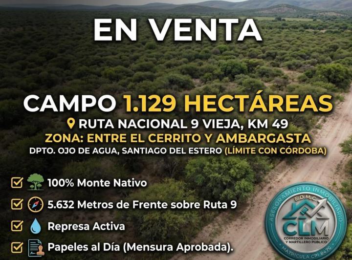 Terreno · 1129ha