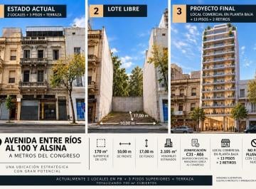 Terreno · 170m² · Terreno Lote en Venta en Monserrat, Capital Federal, Buenos Aires