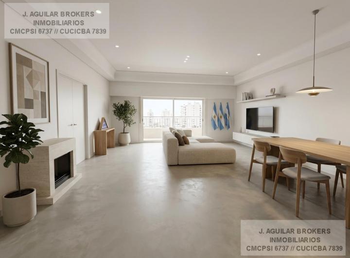 Departamento · 108m² · 3 Ambientes