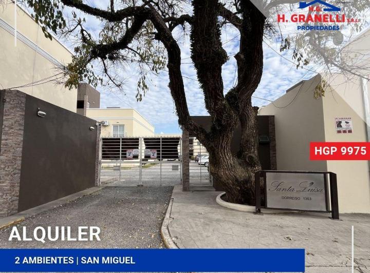 Departamento · 38m² · 2 Ambientes · 1 Cochera