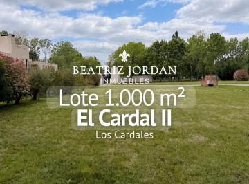 Terreno · 1000m² · Terreno en Venta, El Cardal 2, Los Cardales