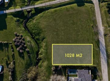 Terreno · 1028m² · Lote a La Venta con Fondo de Arroyo en Barrancas de San Benito, Chapadmalal.