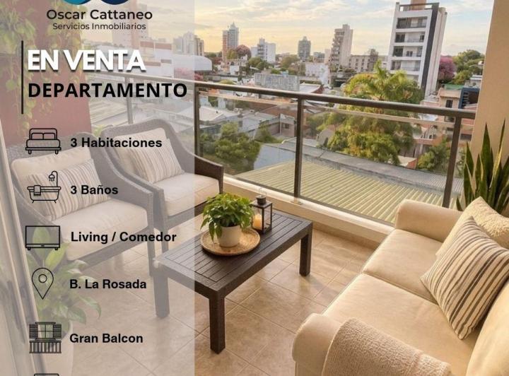 Departamento · 1m² · 3 Ambientes · 1 Cochera