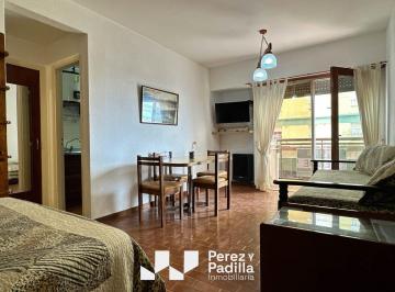 Departamento de 1 ambiente, Mar de Ajó · Impecable Monoambiente Amoblado C/ Balcon Vista Al Mar en Pleno Centro