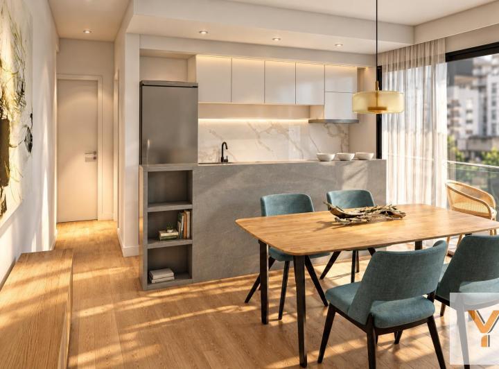 Departamento · 60m² · 2 Ambientes · 1 Cochera