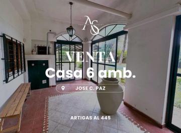 Casa · 650m² · 6 Ambientes · 4 Cocheras · Casa - Jose Clemente Paz
