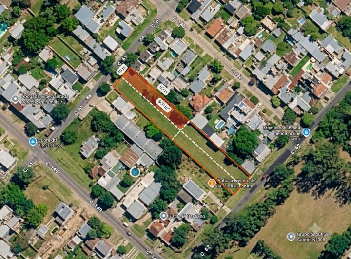 Terreno · 600m²