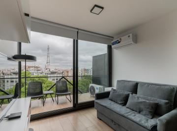 Departamento · 20m² · 1 Ambiente · Alquiler Monoambiente con Balcón y Full Amenities en Park Cid, Villa del Parque