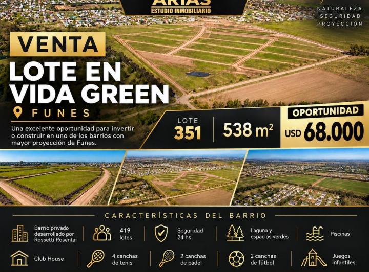 Terreno · 538m²