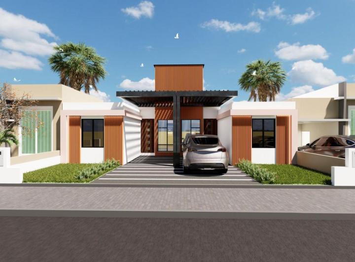 Casa · 95m² · 3 Ambientes · 1 Cochera