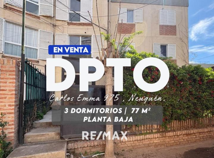 Departamento · 77m² · 4 Ambientes · 1 Cochera