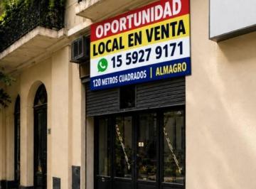 Local comercial de 4 ambientes, Almagro · Oportunidad de Venta | Local Comercial 121 m² | Almagro
