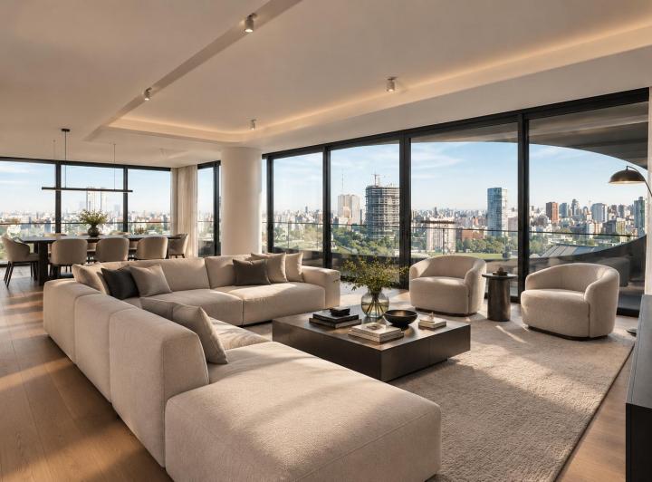 Departamento · 222m² · 4 Ambientes · 1 Cochera